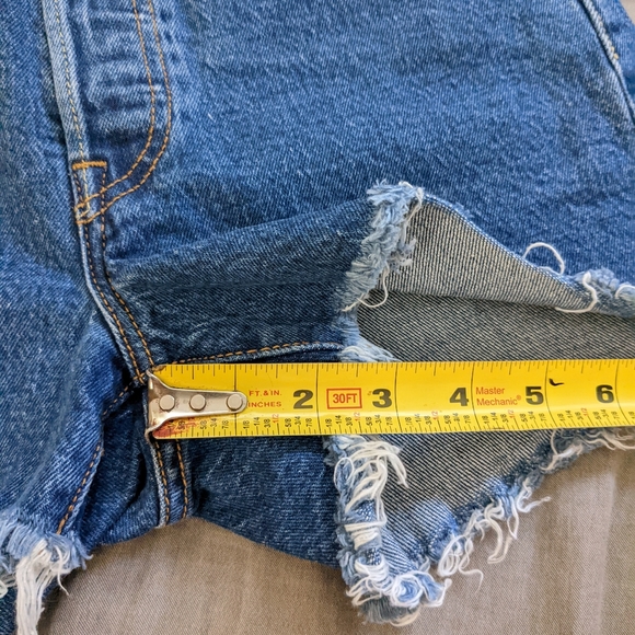 Levi's 501 Premium Jeans Shorts Charleston - Picture 9 of 13